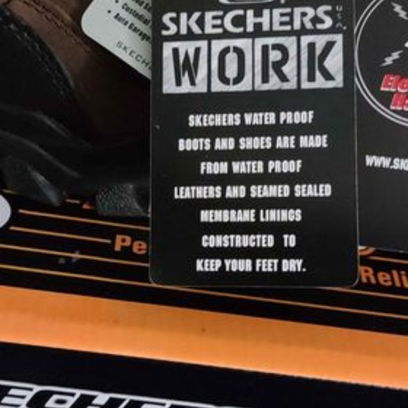Men's Skechers Steel Toe Work boots 9.5, 10 or 11 - Picture 2 of 7